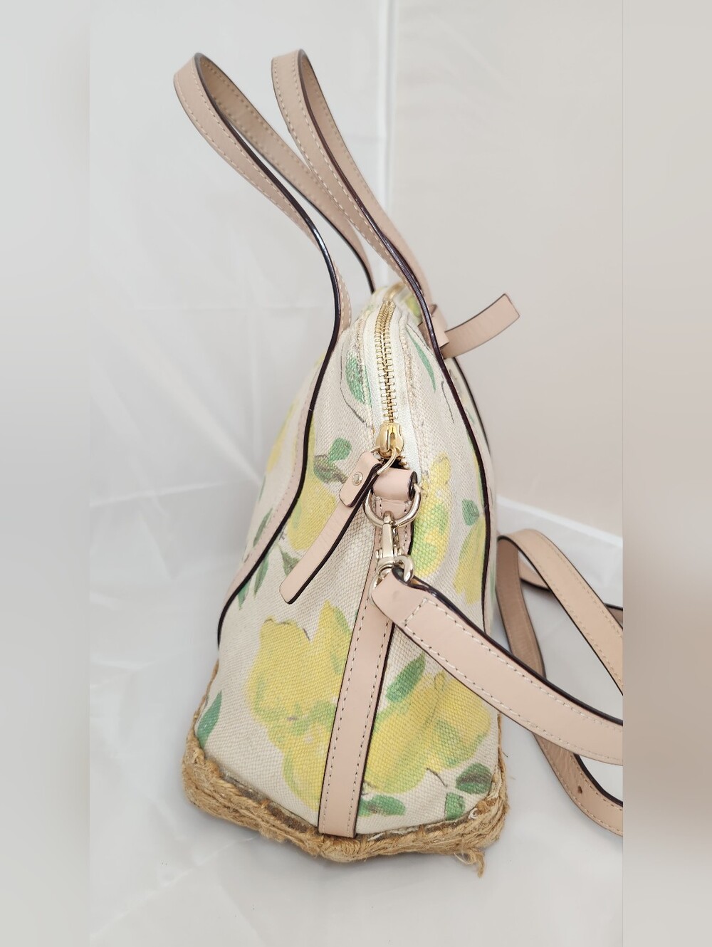 kate spade Capri Espadrille Painterly Lemon Maise RARE AMAZING CONDITION! - Picture 4 of 10